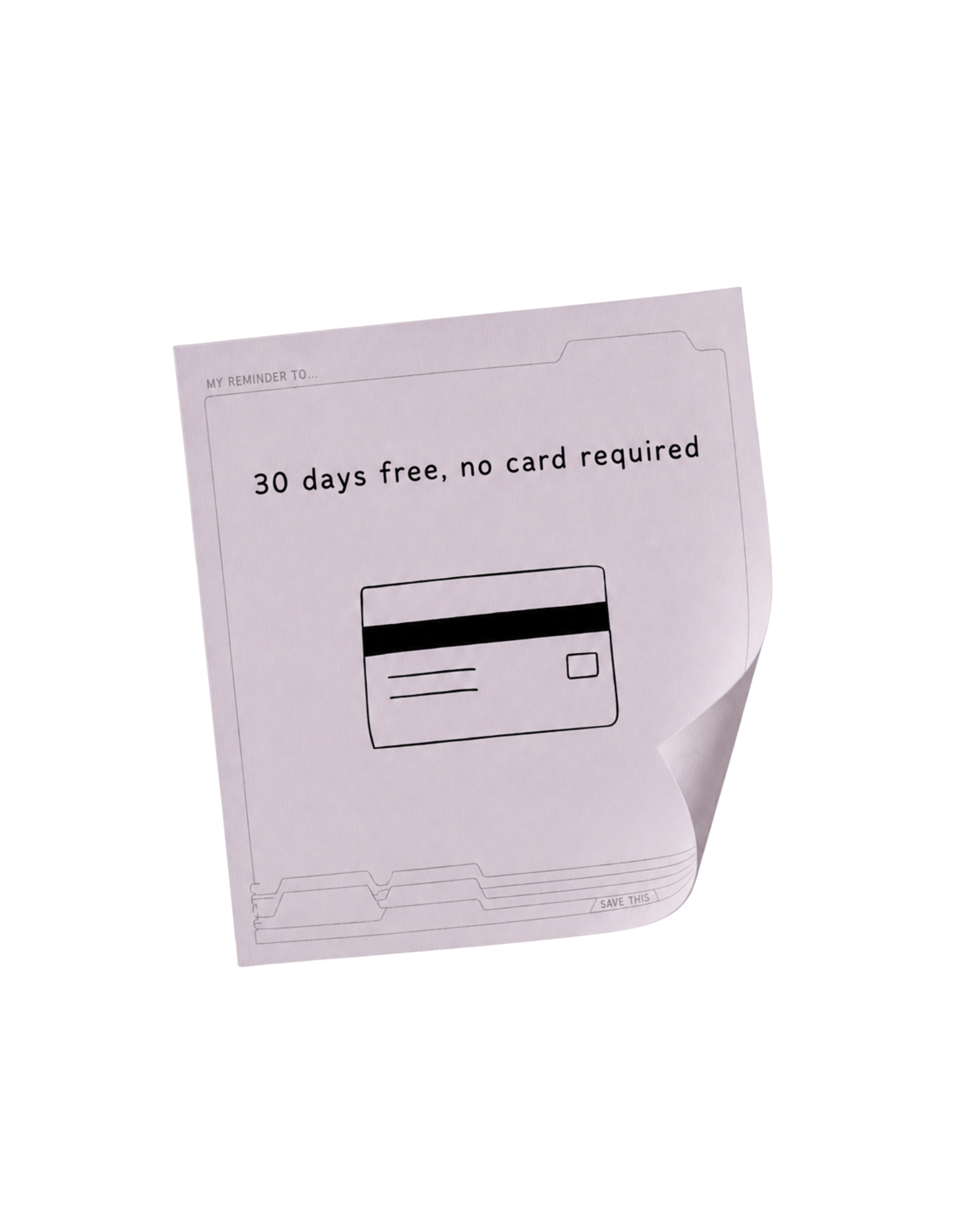 30 free days, no card